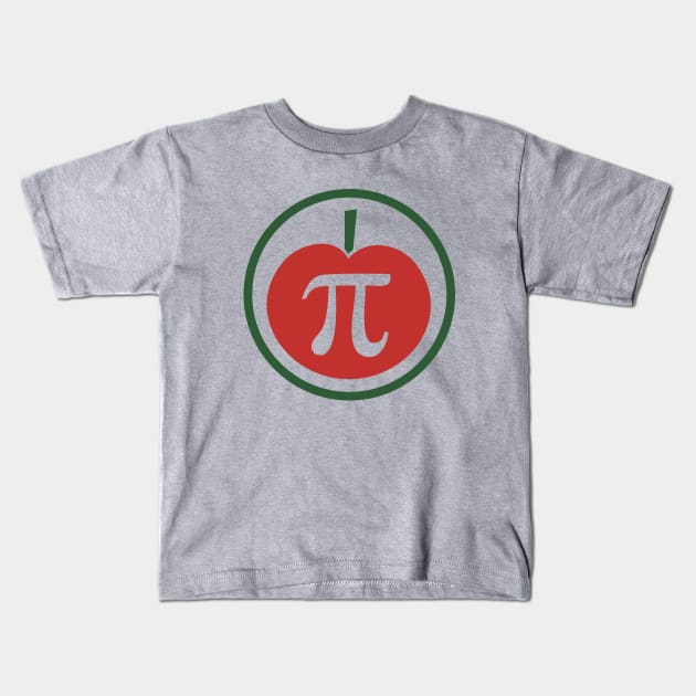 Apple Pi Kids T-Shirt by QH